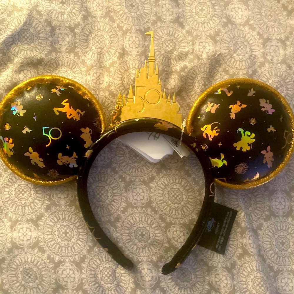 Walt Disney World 50th Anniversary Grand Finale Mouse Ears Headband✨✨